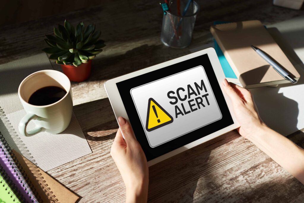 scam alert social media investigation