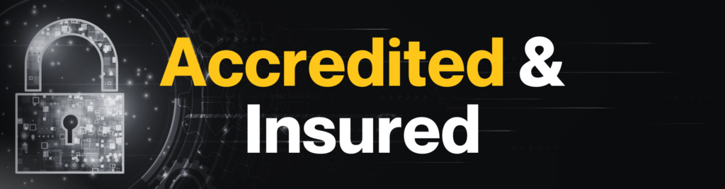 Cybertrace Accreditations and Insurance