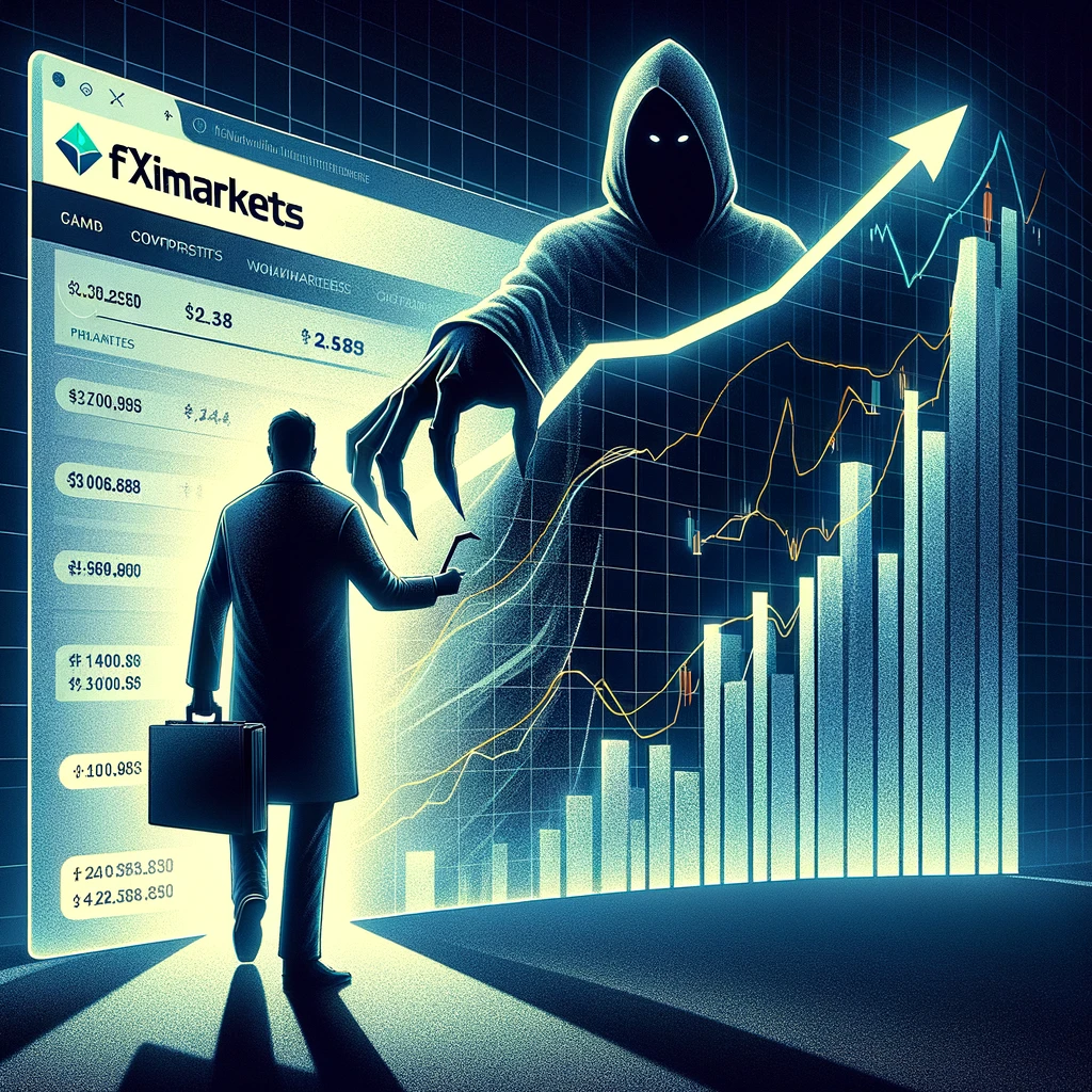 Is FXIMarkets.com a scam? Image depicting the risk of dealing with fake cryptocurrency company, FXI Markets and Blue Star Investments in Australia
