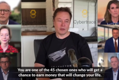 A deep fake video featuring Elon Musk, Australian PM Anthony Albanese, Julia Gillard, and others was identified by Cybertrace.